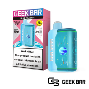 Blue Razz Ice - Geek Bar Pulse X 2 50000 Puffs Disposable Vape