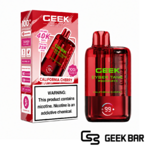 California Cherry - Geek Cyber Tank Disposable Vape 40K Puffs