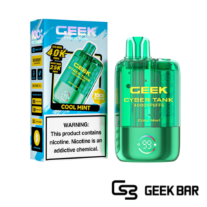 Cool Mint - Geek Cyber Tank Disposable Vape 40K Puffs