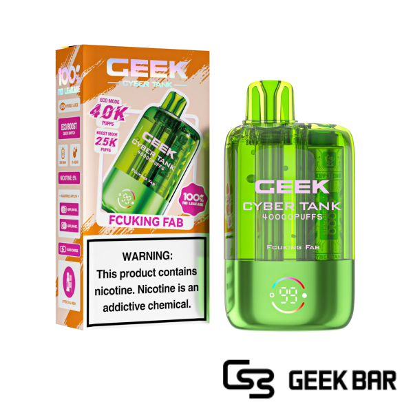 Fcuking Fab - Geek Cyber Tank Disposable Vape 40K Puffs