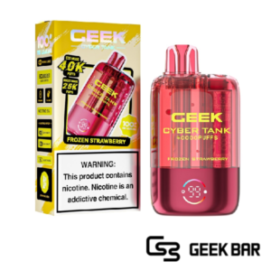 Frozen Strawberry - Geek Cyber Tank Disposable Vape 40K Puffs