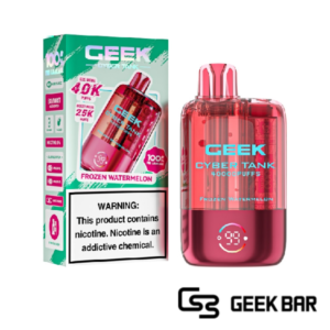 Frozen Watermelon - Geek Cyber Tank Disposable Vape 40K Puffs