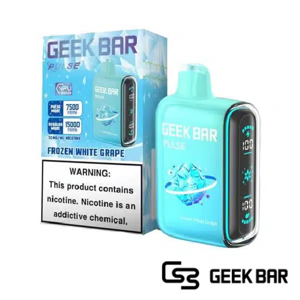 Frozen White Grape – Geek Bar Pulse 15000