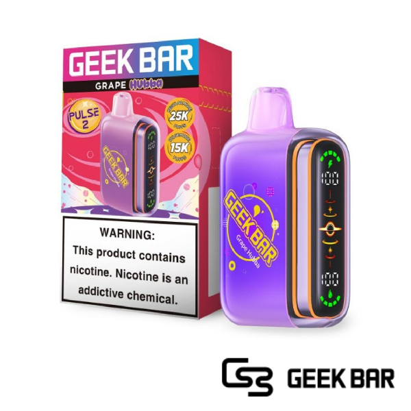Grape Hubba - Geek Bar Pulse 2 25000 Puffs Disposable Vape