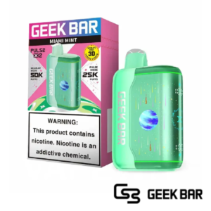 Miami Mint - Geek Bar Pulse X 2 50000 Puffs Disposable Vape
