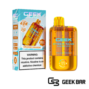 Orange Dragon - Geek Cyber Tank Disposable Vape 40K Puffs