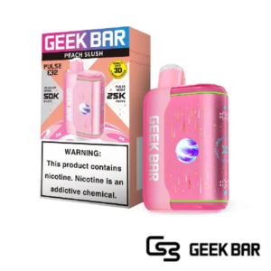 Peach Slush - Geek Bar Pulse X 2 50000 Puffs Disposable Vape