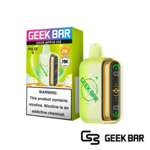 Sour Apple Ice - Geek Bar Pulse 2 25000 Puffs Disposable Vape