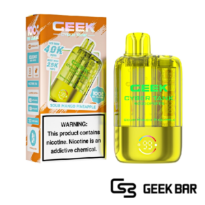 Sour Mango Pineapple - Geek Cyber Tank Disposable Vape 40K Puffs