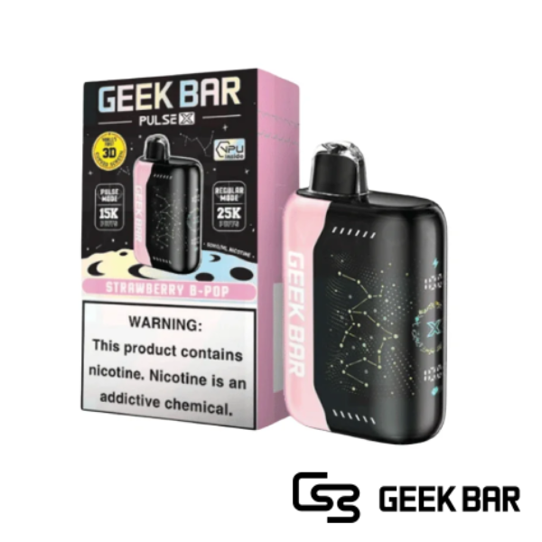 Strawberry B-Pop - Geek Bar Pulse X 25000