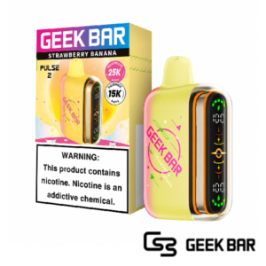 Strawberry Banana - Geek Bar Pulse 2 25000 Puffs Disposable Vape