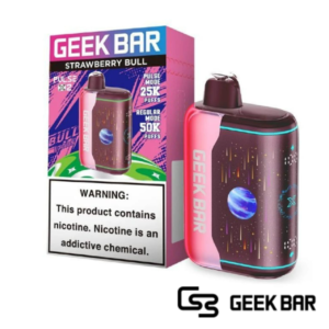 Strawberry Bull - Geek Bar Pulse X 2 50000 Puffs Disposable Vape