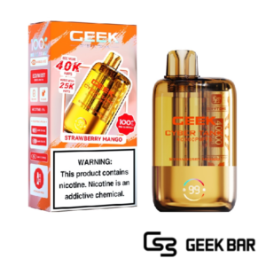 Strawberry Mango - Geek Cyber Tank Disposable Vape 40K Puffs