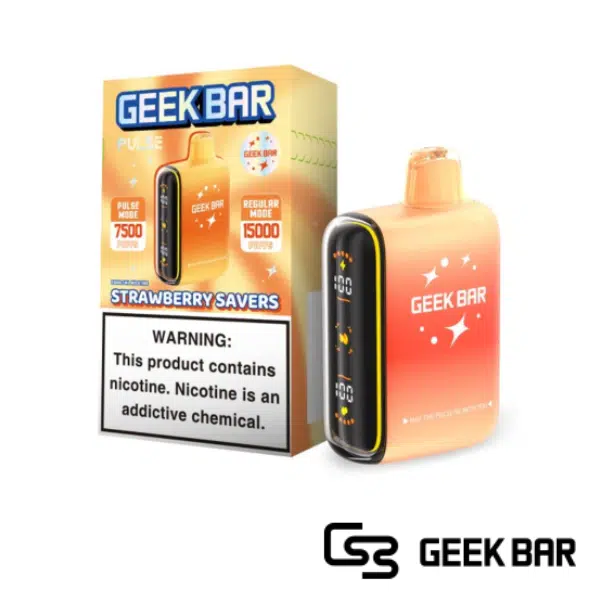 Strawberry Savers - Geek Bar Pulse 15000
