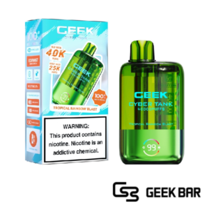 Tropical Rainbow Blast - Geek Cyber Tank Disposable Vape 40K Puffs